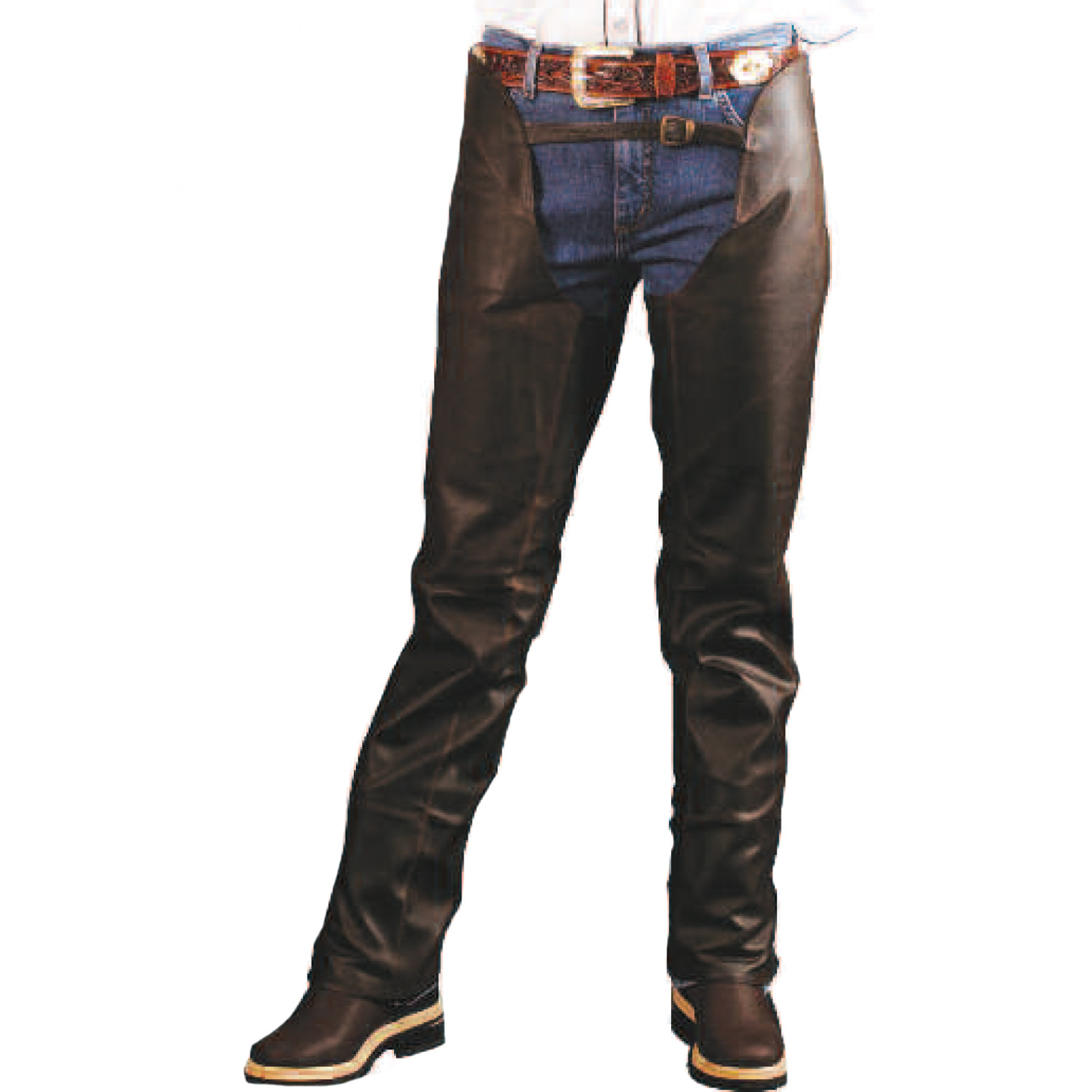 Western-Chaps aus Pull-up-Leder