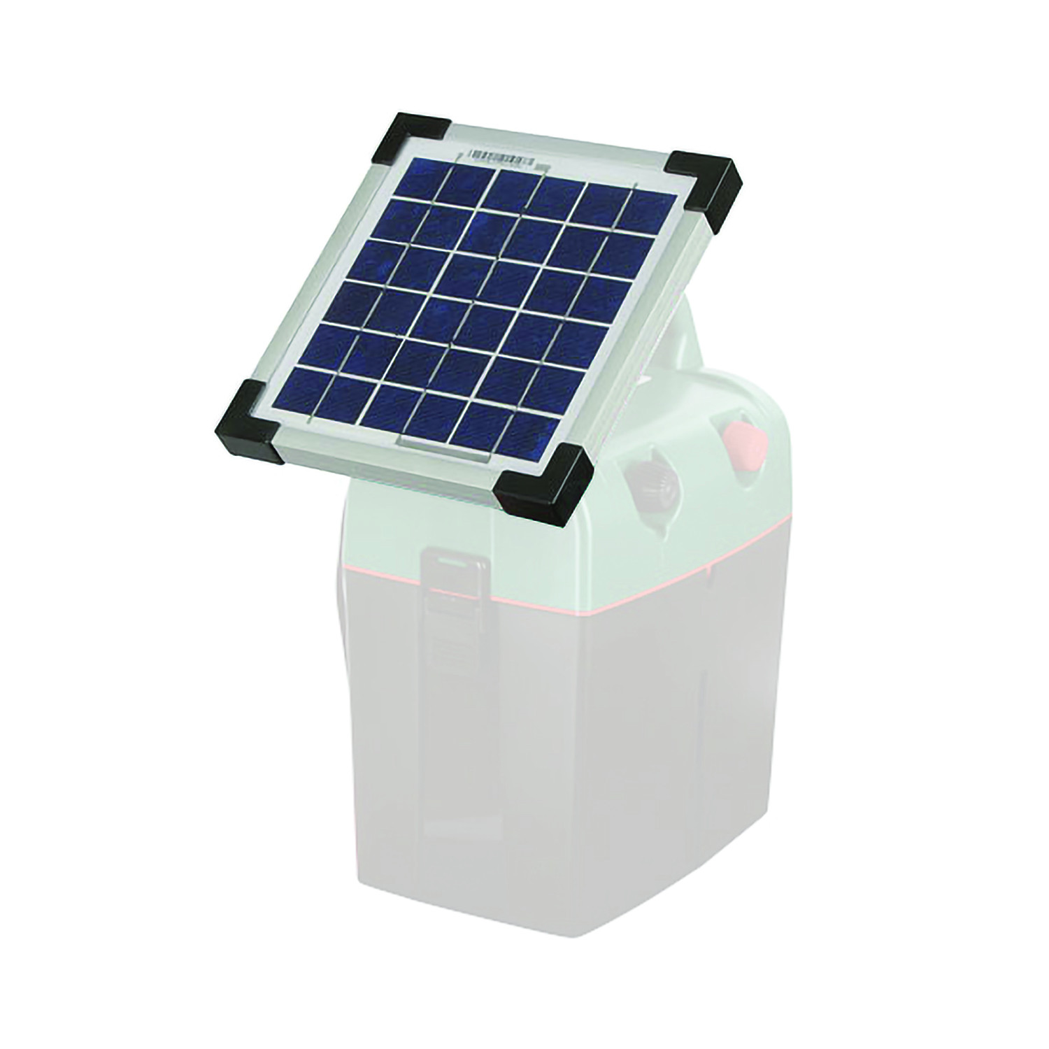 Solarmodul 4W für Elektrozaun zur Unterstützung einer 9V-Batterie