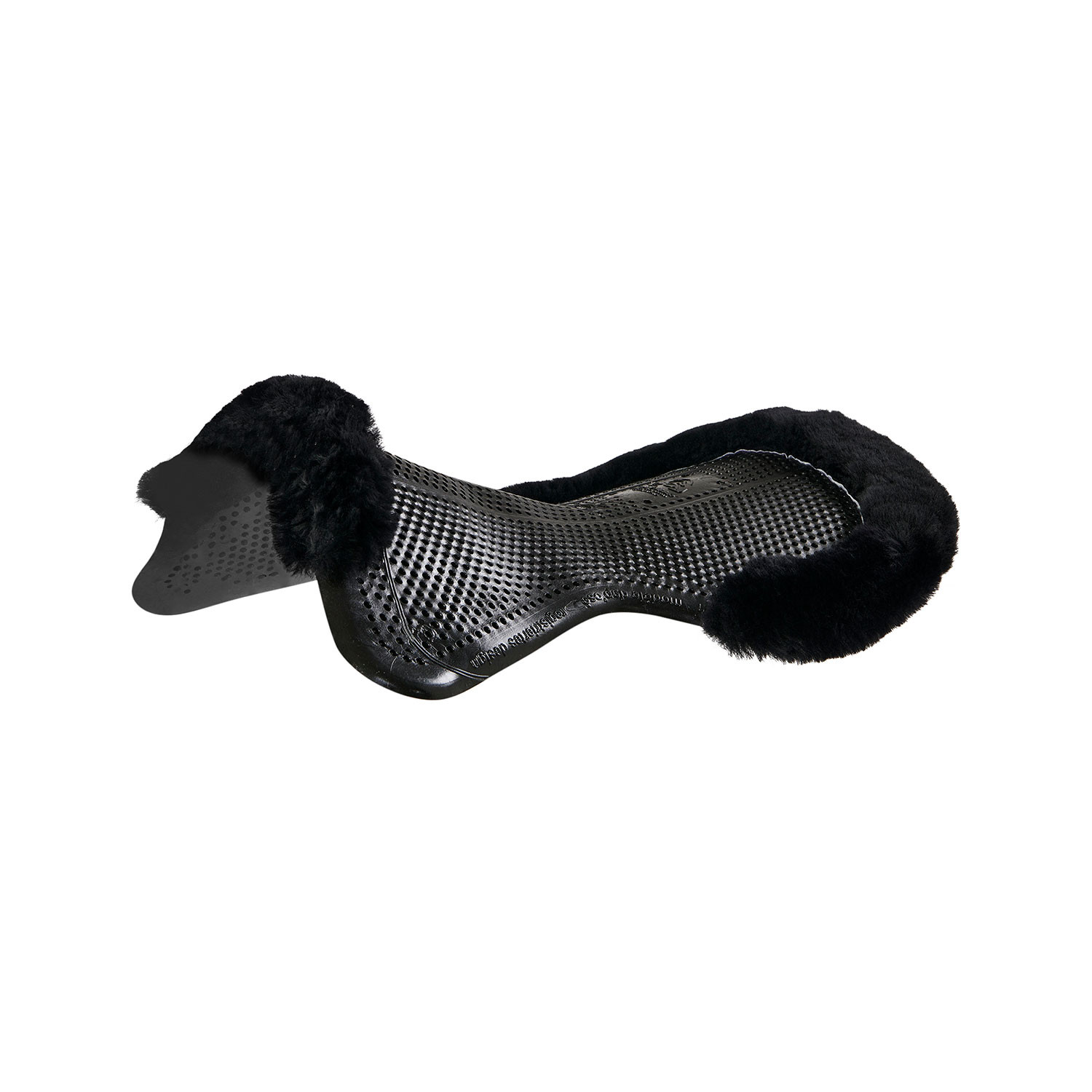 Gelpad mit Lammfellrand