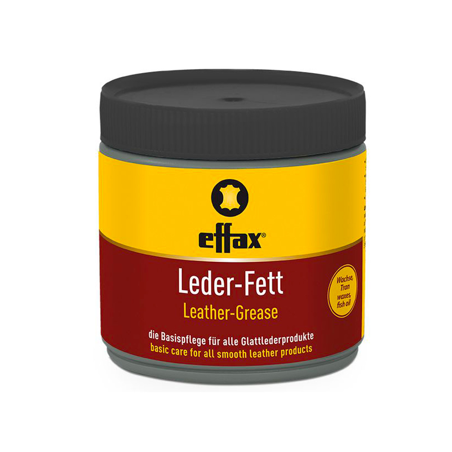 Lederfett für schwarze Lederpflege