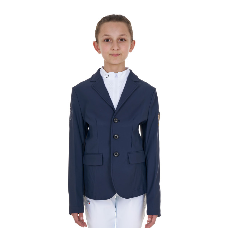 Slim Fit Kinder Turnierjacke