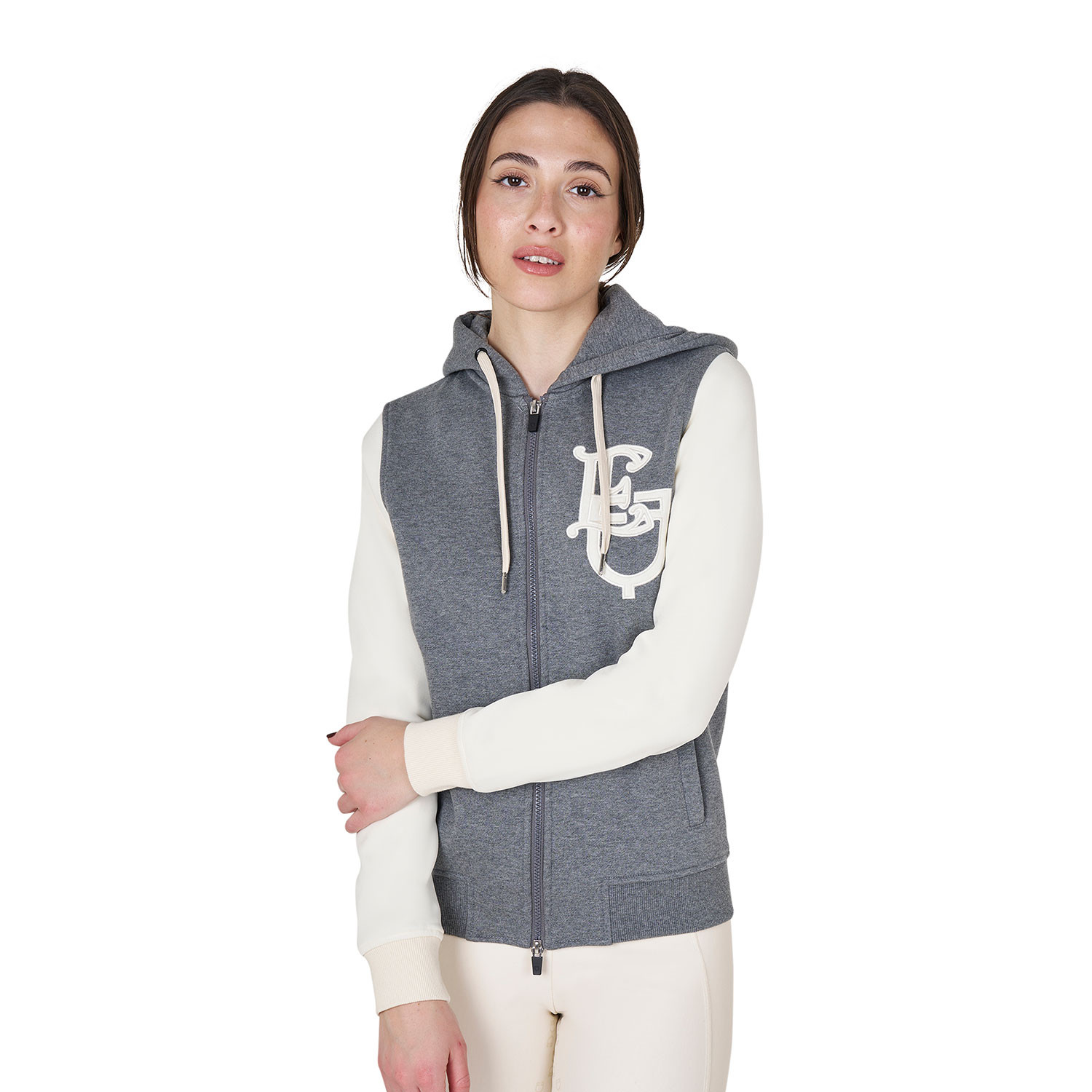 GREY MELANGE / ANTIQUE WHITE