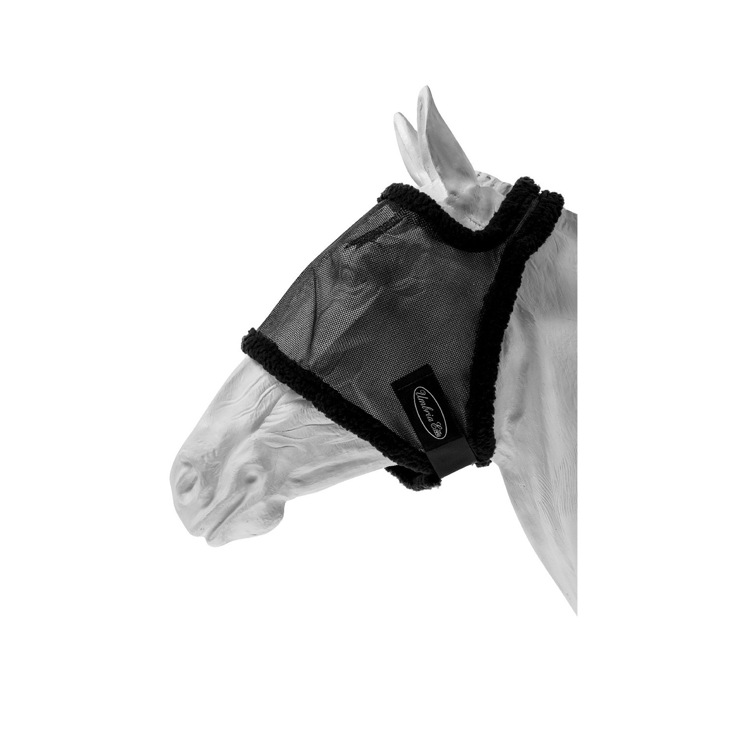 Fliegenmaske aus PVC mit Klettverschluss