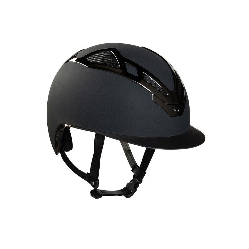 Apex Chrom-Helm schwarz matt