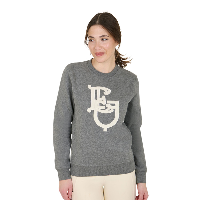 Damen-Crewneck-Sweatshirt mit Rundhalsausschnitt