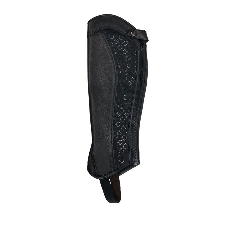 Unisex-Gamaschen aus Leder mit Elastikband