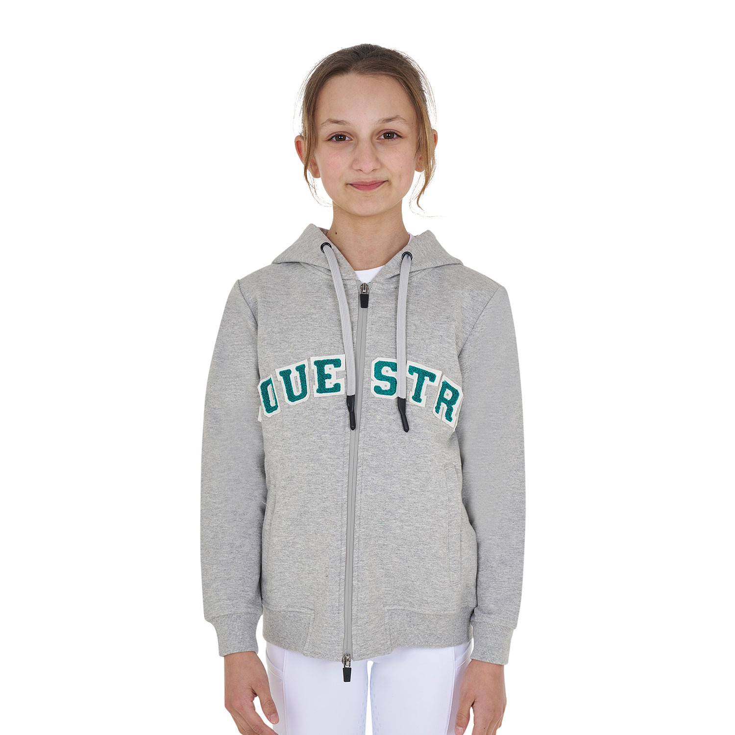 Kinder Kapuzen-Sweatshirt mit Reißverschluss