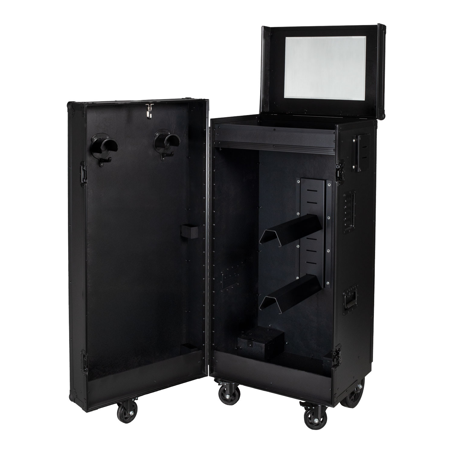 Sattelschrank aus Tannen-Sperrholz