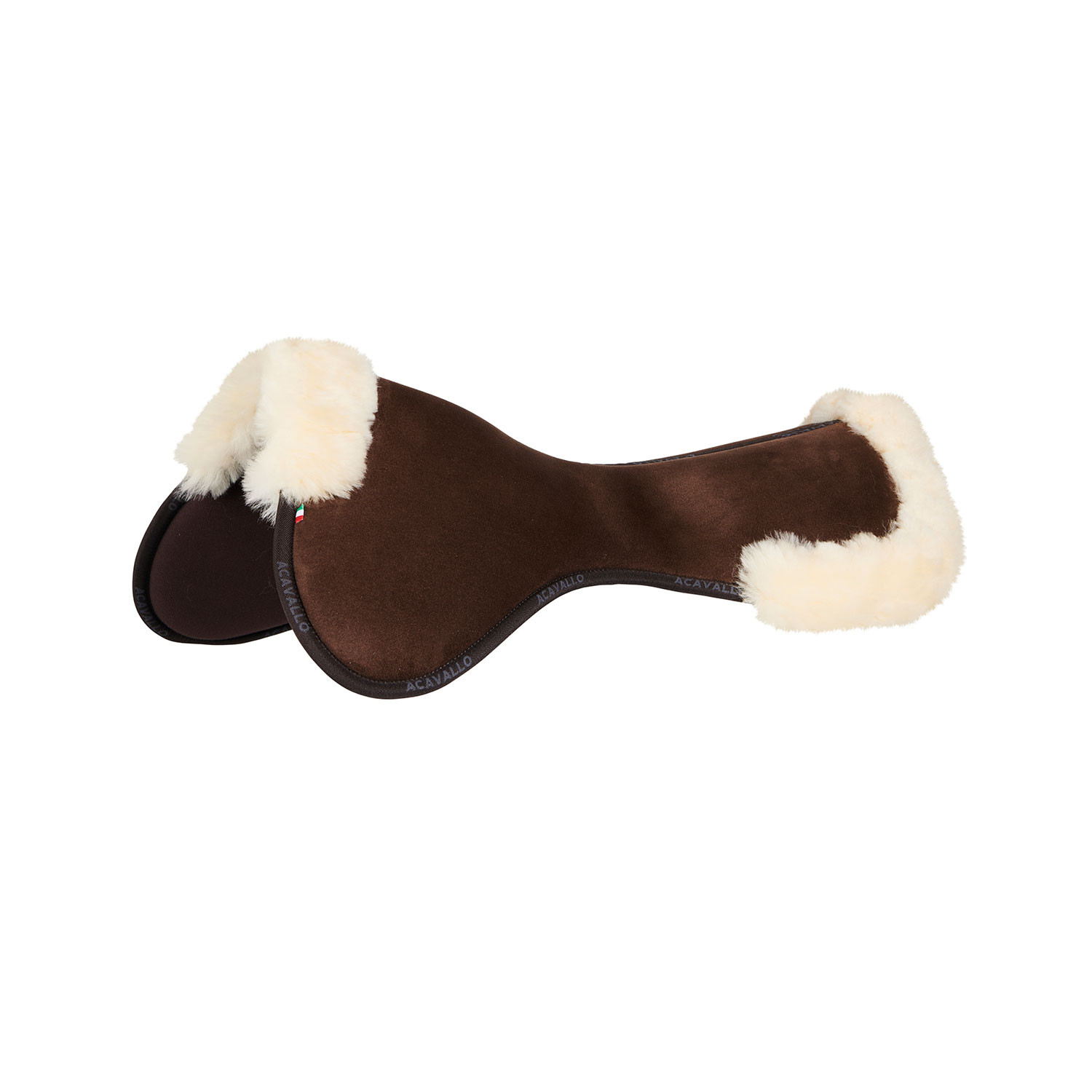 Memory Foam Pad für Springsättel mit Lammfellrand