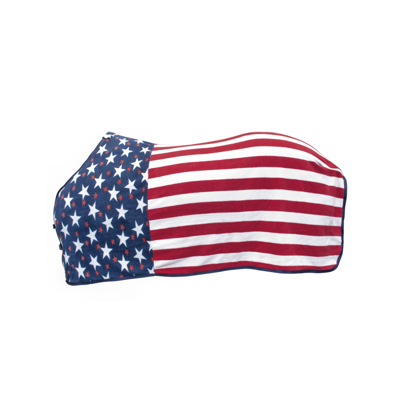 Western-Decke aus Antipilling-Fleece