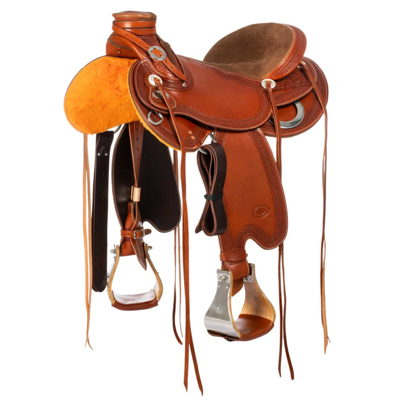 Arbeitsrindersattel für Westernreiten