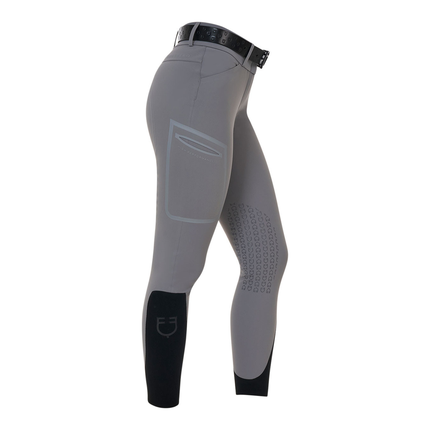Damen Slim-Fit Hochbundhose