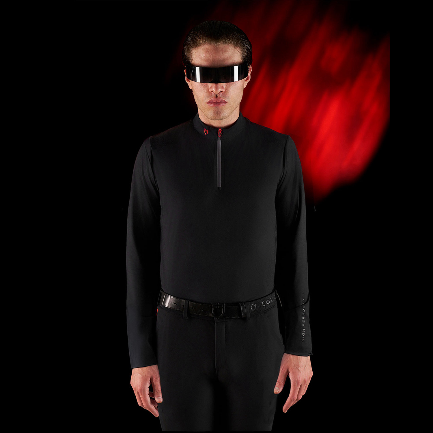 Slim Fit Langarm-Trainingspolo