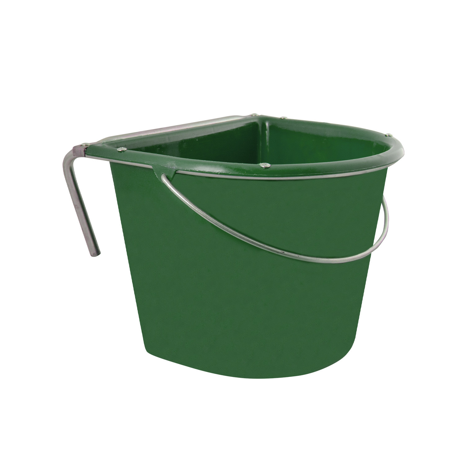 Futtertrog mit Stahlhaken und Griff Vplast 15 Liter